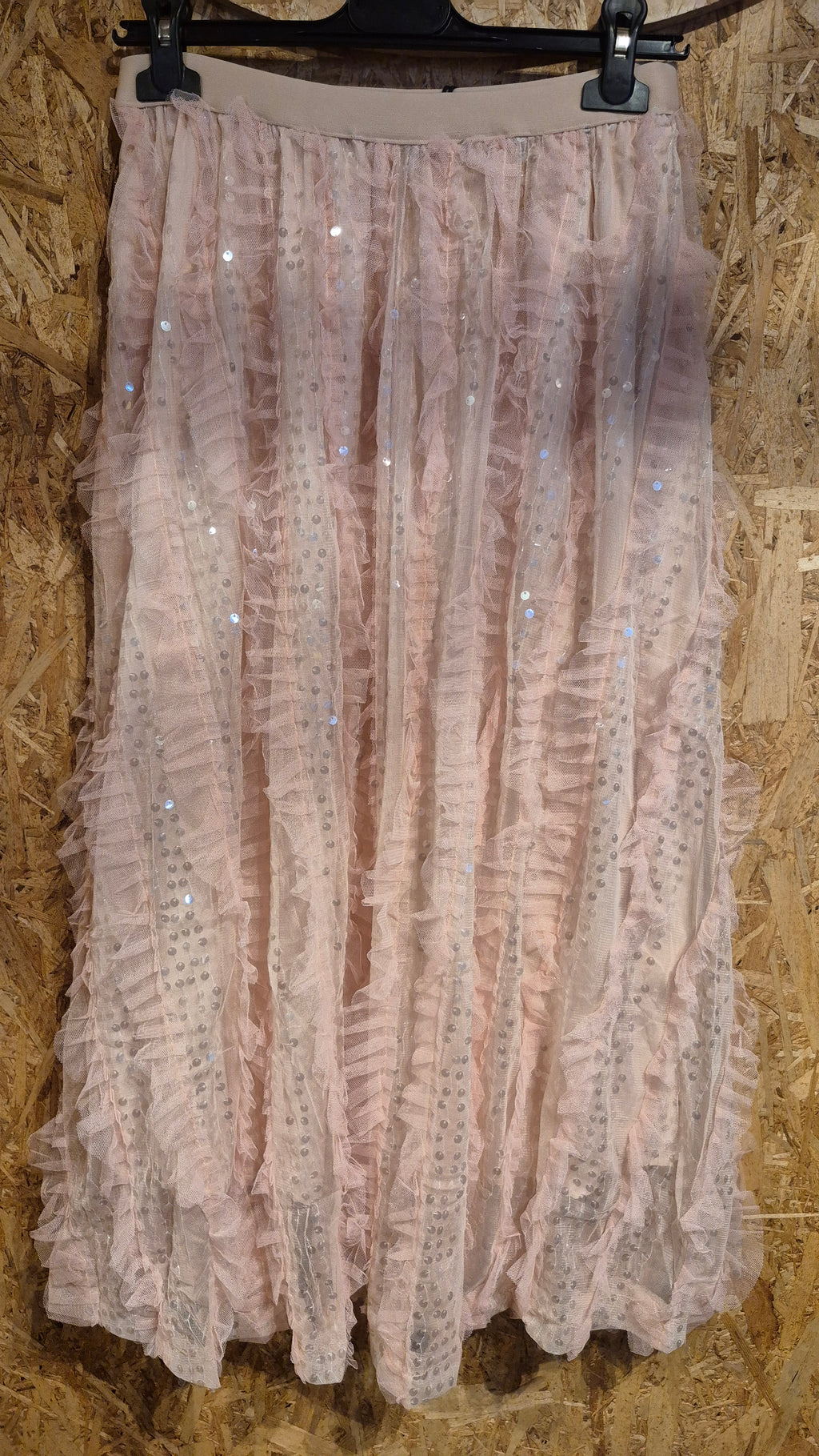 FALDA ELEGANTE ROSA
