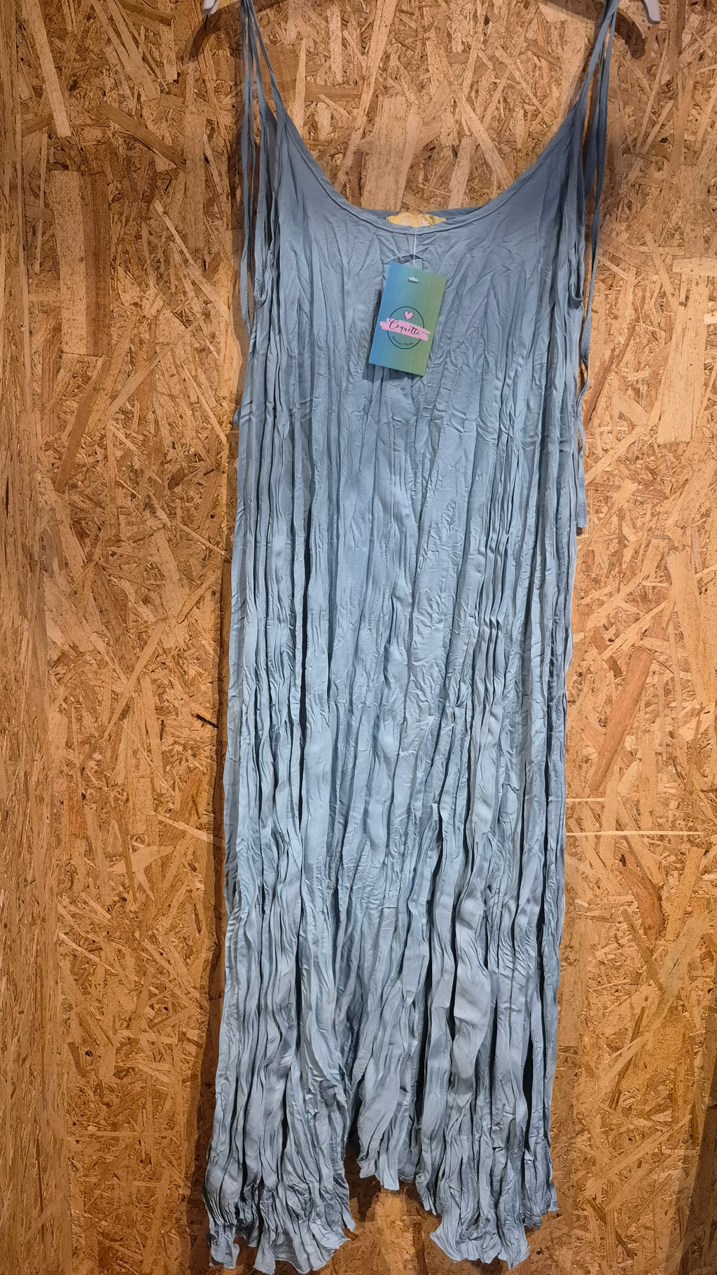VESTIDO AZUL MIDI
