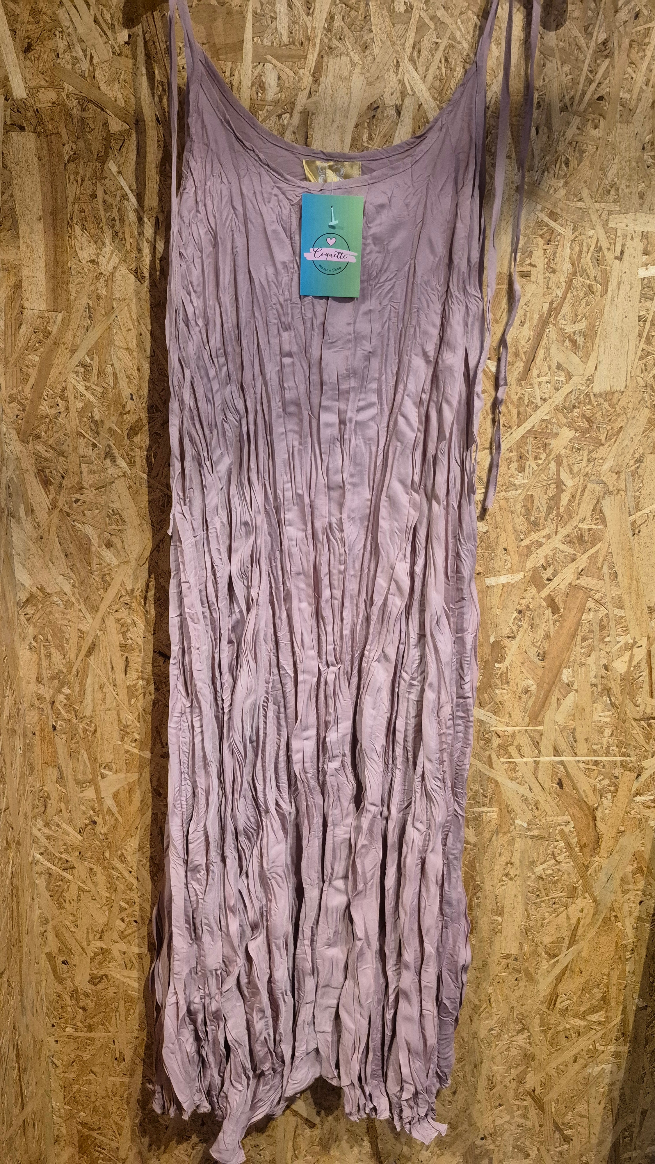 VESTIDO ROSA MIDI