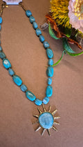 COLLAR SOL AZUL