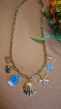 COLLAR CHARMS AZUL
