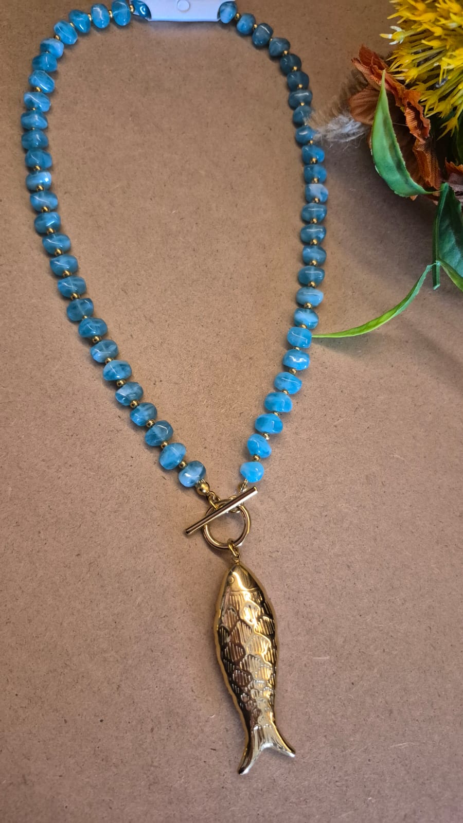 COLLAR AZUL PEZ